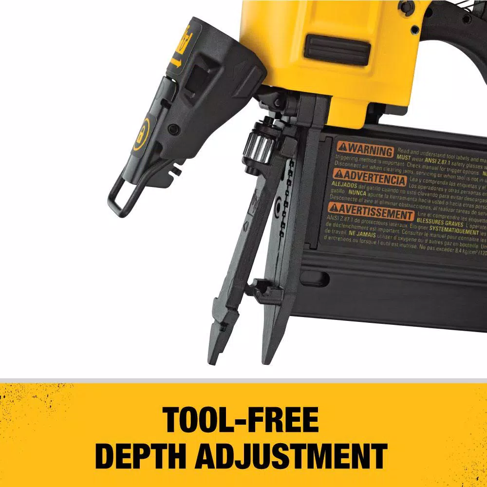 DEWALT 23-Gauge 2 in. Pin Nailer, Corded Air Nailer (DWFP2350K)