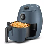 Maximatic Elite Gourmet 2.1 Qt. Air Fryer, Blue Grey, 1000W Compact Convection Fryer with Adjustable Timer thumbnail 2