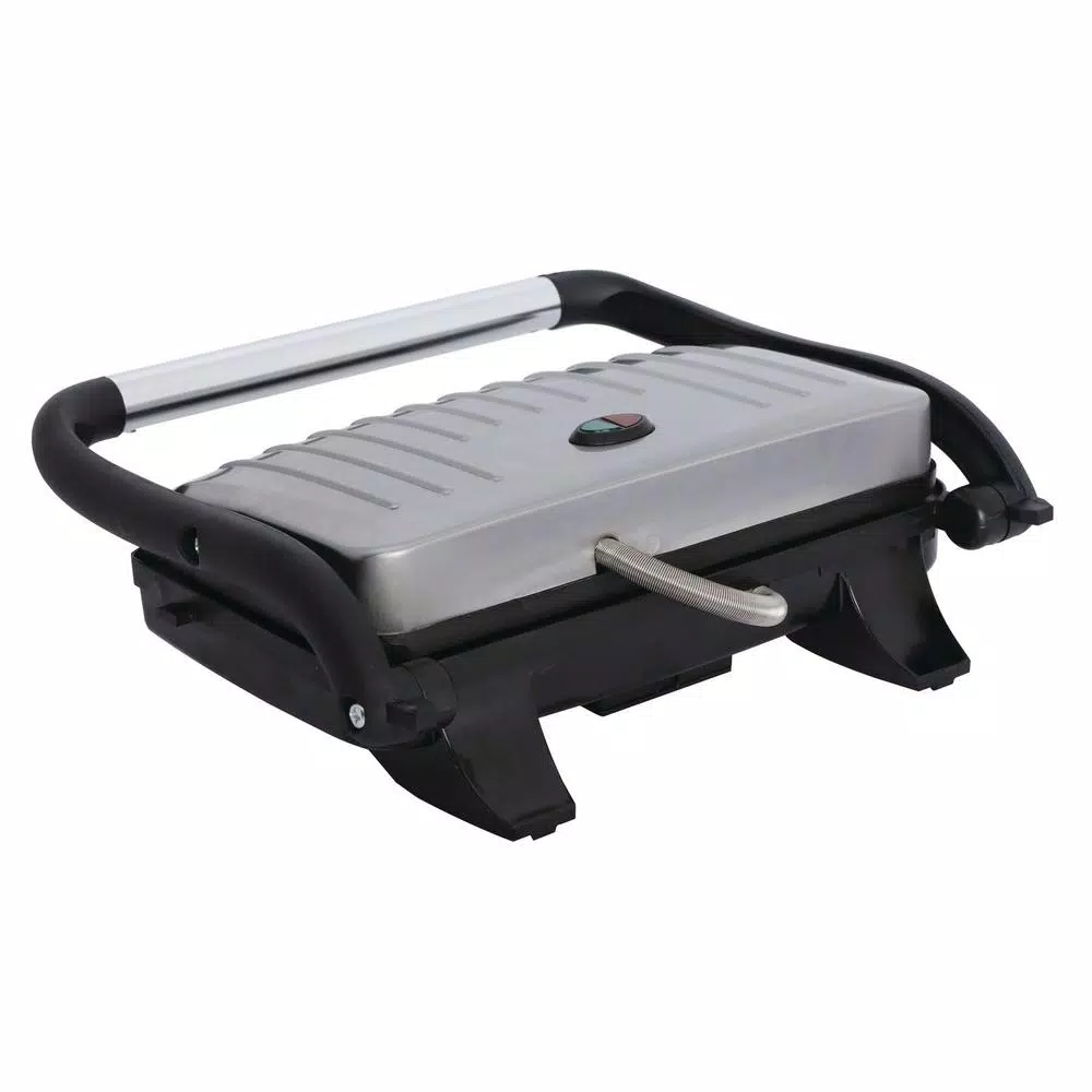 Brentwood Appliances 1,000-Watt Metallic Ceramic Panini Press & Sandwich Maker