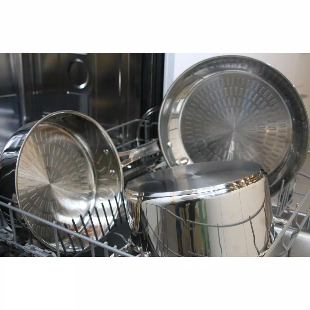 T-fal Performa Pro 14-Piece Stainless Steel Nonstick Cookware Set with Techno Release Interior