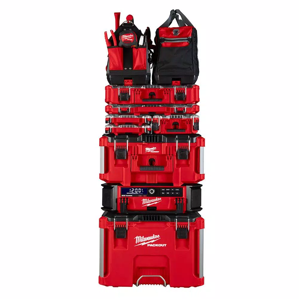Milwaukee M18 PACKOUT Cordless Radio/Speaker with Built-In Charger