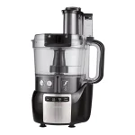 Hamilton Beach Stack and Snap 10-Cup 3-Speed Food Processor, 450W, Black thumbnail 7