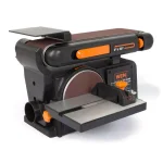 WEN 4.3 Amp Corded 4 in. x 36 in. Belt and 6 in. Disc Sander with Cast Iron Base thumbnail 2