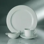 Oneida Royale 6.5 oz. White Porcelain Creamers, Set of 36 thumbnail 4
