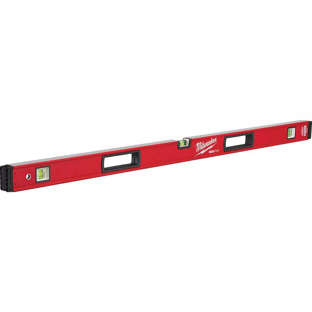 Milwaukee REDSTICK Box Level Set, 24 in. and 48 in.