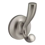 KOHLER Willamette Single Robe Hook, Brushed Nickel thumbnail 1