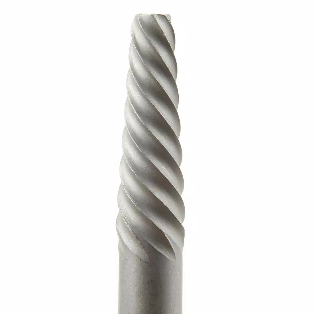 URREA 5-Piece Spiral Bolt Extractor Set, 1/8 in. to 3/4 in., Hot Forged Steel