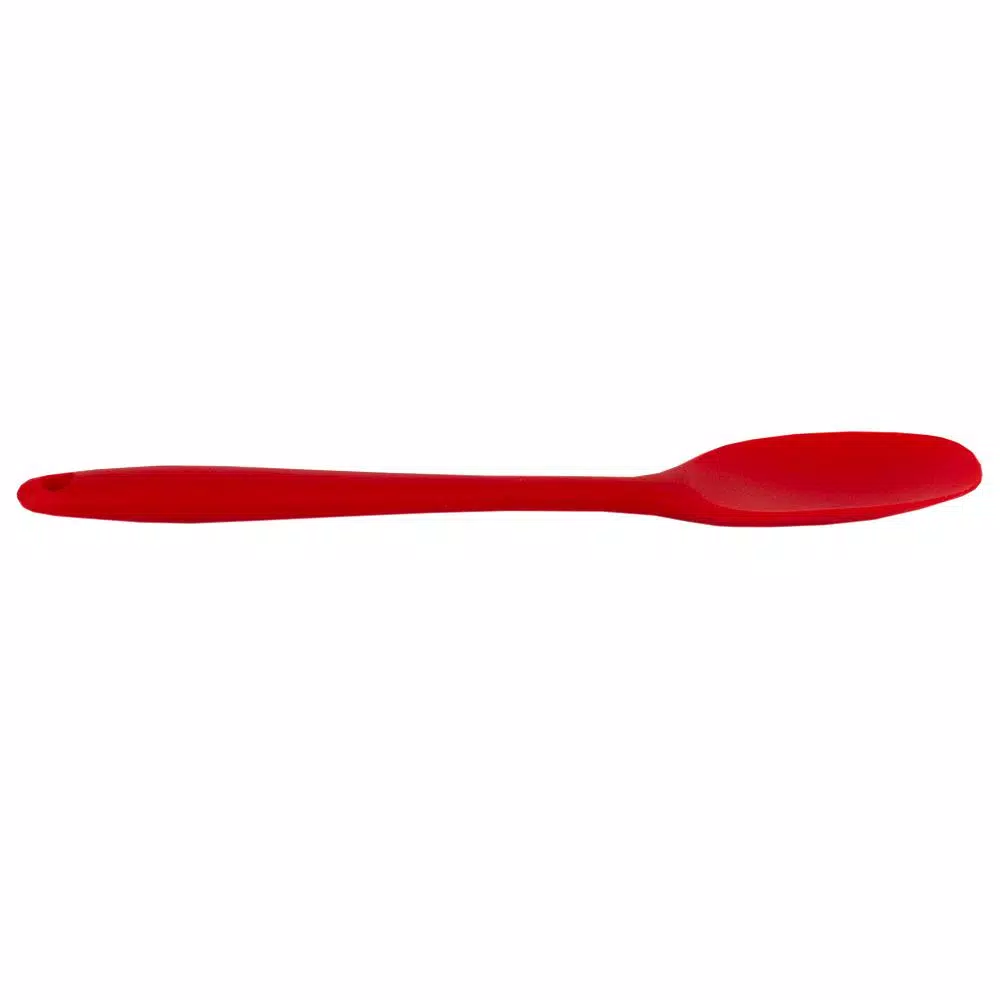 Unbranded Red Silicone Cooking Spoon - Heat Resistant Non-Stick Kitchen Utensil