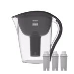 DRINKPOD Alkaline Water Pitcher 3-Pack - 3.5L Capacity Water Ionizer with 8-Stage Filtration thumbnail 1