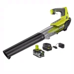 RYOBI 18V ONE+ Cordless Jet Fan Leaf Blower Kit with 4Ah Battery and Charger, 100 MPH, 280 CFM thumbnail 1