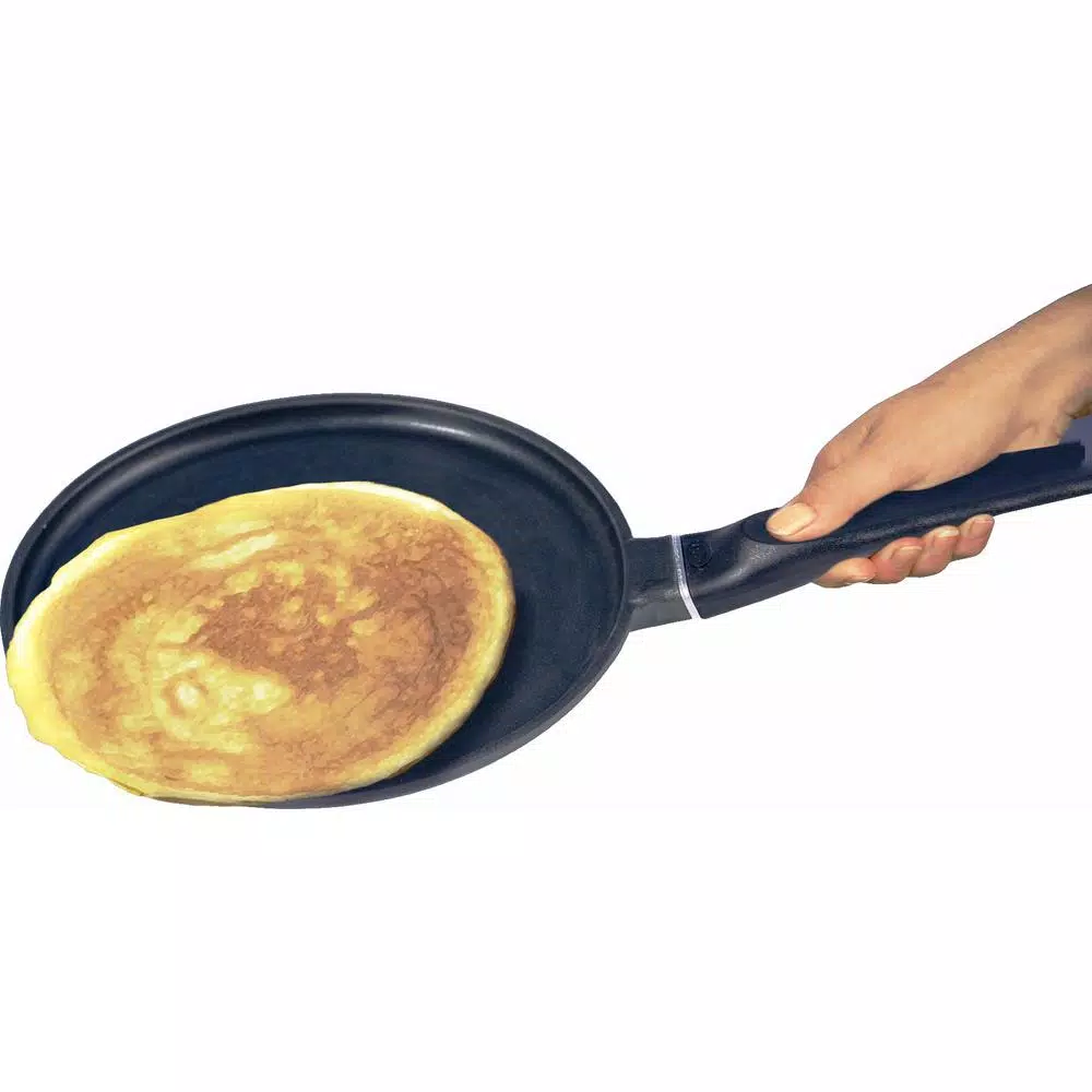 Starfrit 10 in. Aluminum Nonstick Skillet, Black