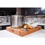 Swiss Diamond Premium Clad 7.9 Qt. Stainless Steel Stock Pot with Glass Lid thumbnail 2