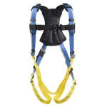 Werner Blue Armor 2000 Standard 1 D-Ring Safety Harness, XL, Blue thumbnail 1