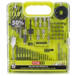 RYOBI 90-Piece Multi-Material Drill and Drive Kit with Bonus 25 ft. Tape Measure thumbnail 4