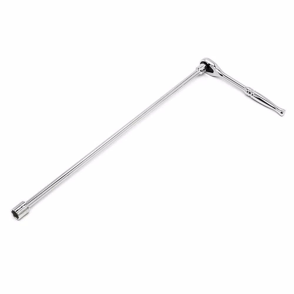 Husky 3/8 in. Drive 20 in. Extension Bar, Chrome Alloy Steel
