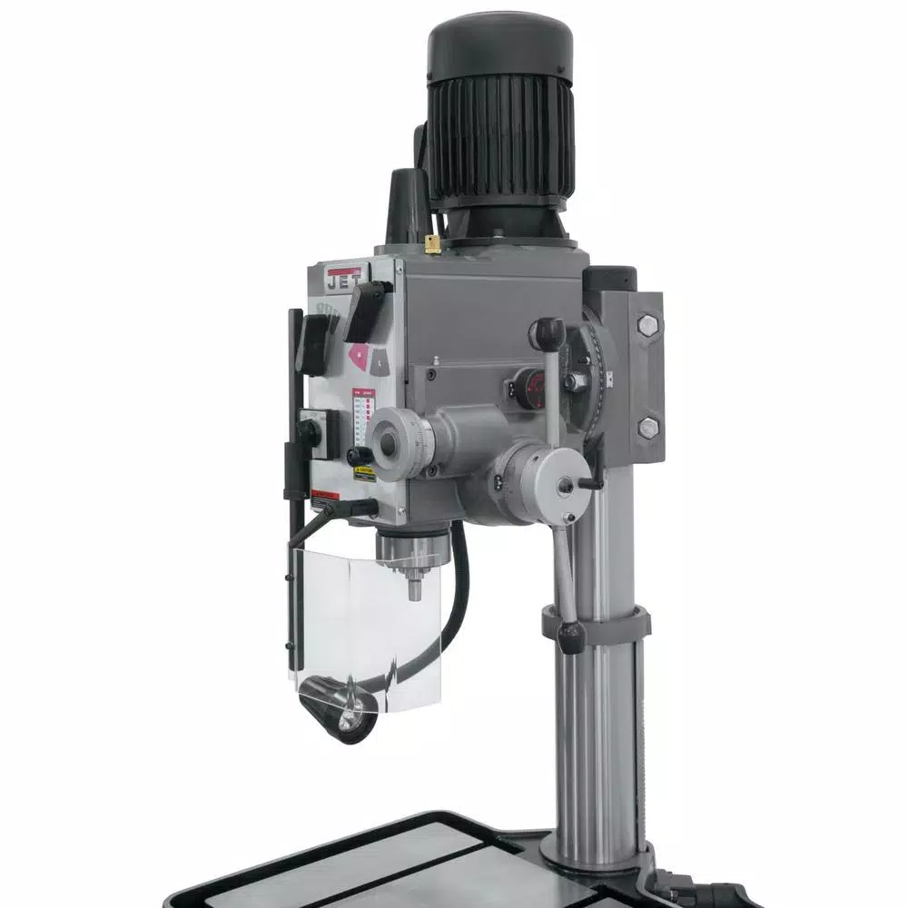 JET GHD-20PF Geared Heavy-Duty Drill Press with Power Feed
