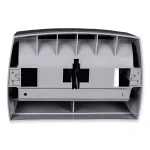 Scott Essential Coreless Double Roll Bathroom Tissue Dispenser, Smoke Gray thumbnail 2