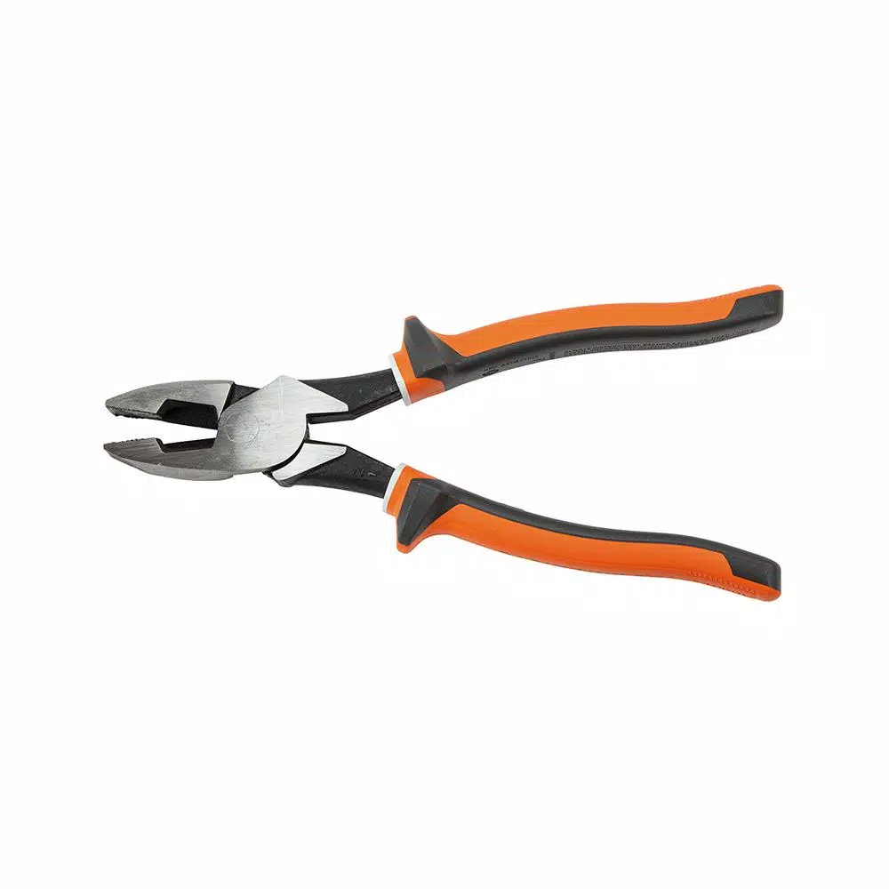 Klein Tools 8 in. Insulated High Leverage Side Cutting Pliers, 1000V Rated