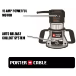 Porter-Cable 7519 3-1/4 HP Peak Speedmatic Fixed Base Router, 15 Amp, 21,000 RPM thumbnail 2