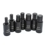 Husky 1/2 in. Drive Impact Bit Socket Set, Torx and SAE/Metric Hex, 21-Piece thumbnail 1