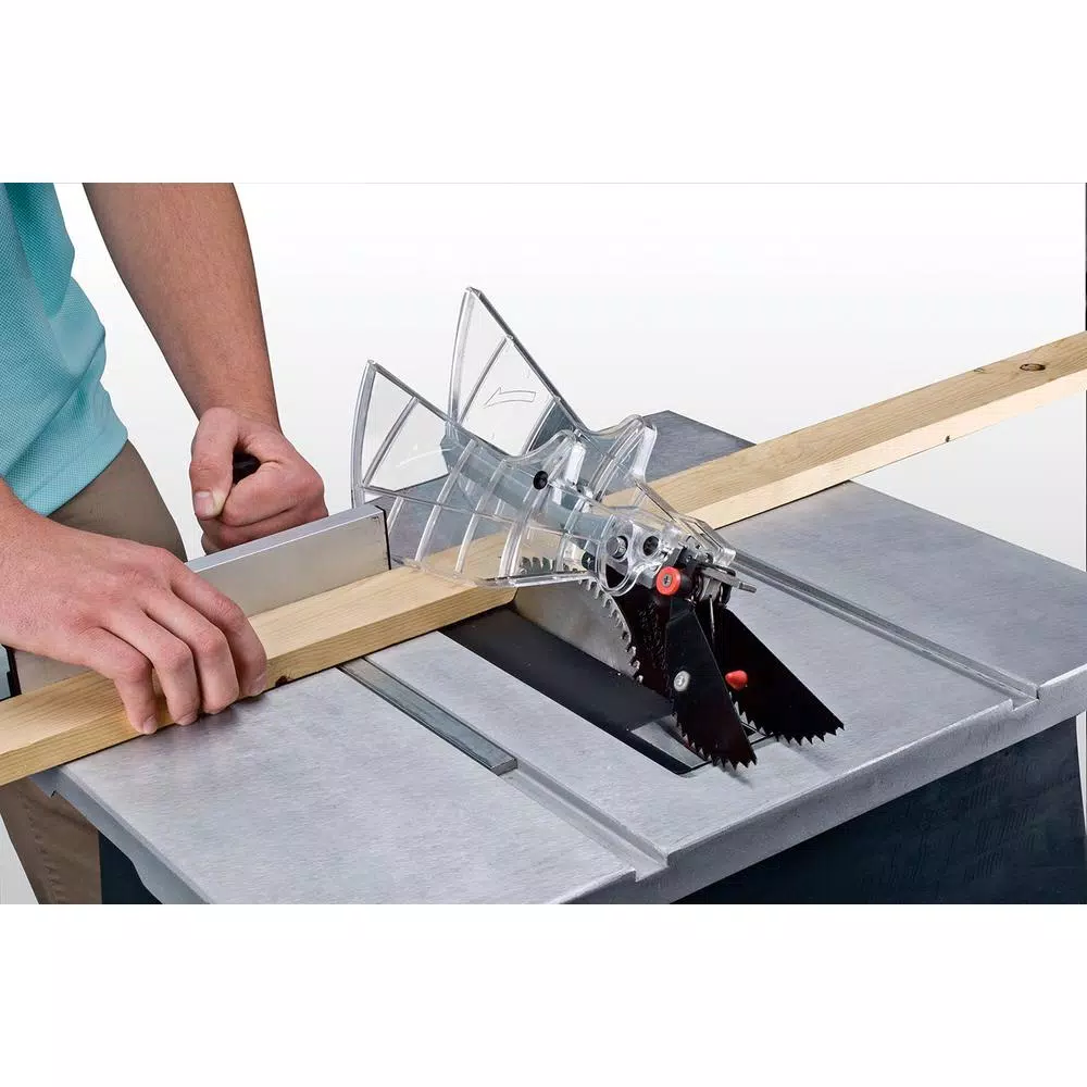 Genesis GTS10SB 10 in. Table Saw with 15 Amp Motor, Self-Aligning Rip Fence and Heavy-Duty Metal Stand