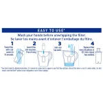 Brita Water Filter Pitcher, 80 fl. oz. Large Capacity, BPA Free, Red thumbnail 5