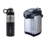 Brentwood Appliances Brentwood Select 3.3L Electric Instant Hot Water Dispenser and GeoJug 18oz Stainless Steel Water Bottle Bundle thumbnail 1