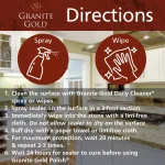 Granite Gold Sealer 2-Pack, 24 oz. Spray Bottles for Natural Stone Protection thumbnail 7