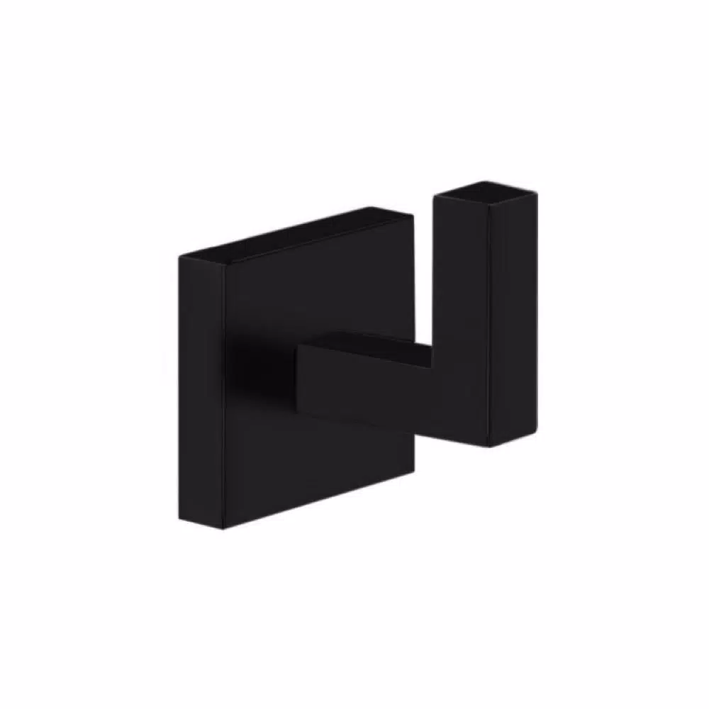 Nameeks Modern Hotel Collection Wall Mounted Brass Robe/Towel Hook - Black