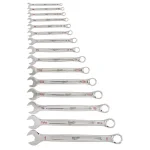 Milwaukee 30-Piece Metric and SAE Combination Wrench Set with MAX BITE™ Technology thumbnail 2
