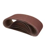 POWERTEC 4 in. x 24 in. Aluminum Oxide Sanding Belt Assortment, 12-Pack (60-400 Grit) thumbnail 1