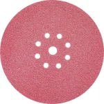 Makita 9 in. Round Abrasive Disc, 180-Grit, Hook & Loop, Ceramic (25-Pack) thumbnail 1