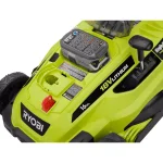 RYOBI ONE+ 18V Cordless 16 in. Walk Behind Push Lawn Mower with (2) 4.0 Ah Batteries and Charger Included thumbnail 7