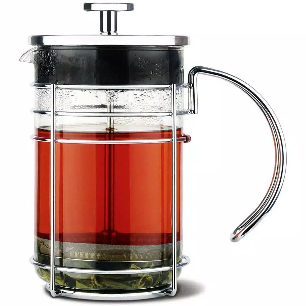GROSCHE Madrid 50 oz. Premium French Press Coffee and Tea Maker in Chrome