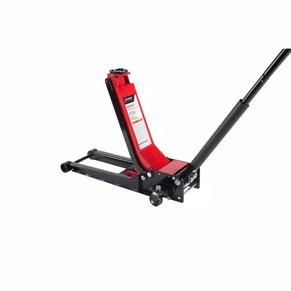 SUNEX TOOLS 2-Ton Low Rider Service Jack, Ultra-Low Profile Steel Floor Jack with Rapid Rise Technology