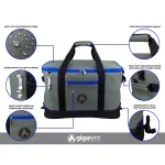 GigaTent Collapsible Soft Cooler Bag with 2 Cargo Pockets and Bottle Opener - Blue thumbnail 3