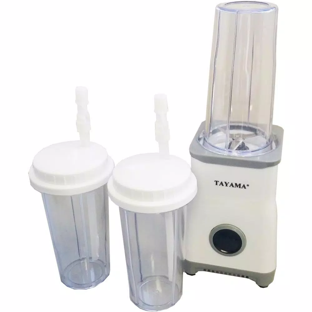 Tayama EBL-102P4 Multi-Blender 15-Piece Personal Set, 250W, White