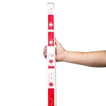 AdirPro 25 ft. Oval Fiberglass Surveyor Leveling Grade Rod thumbnail 3