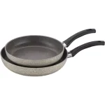 Ballarini Parma 2-Piece Aluminum Ceramic Nonstick Frying Pan Set, Gray thumbnail 1