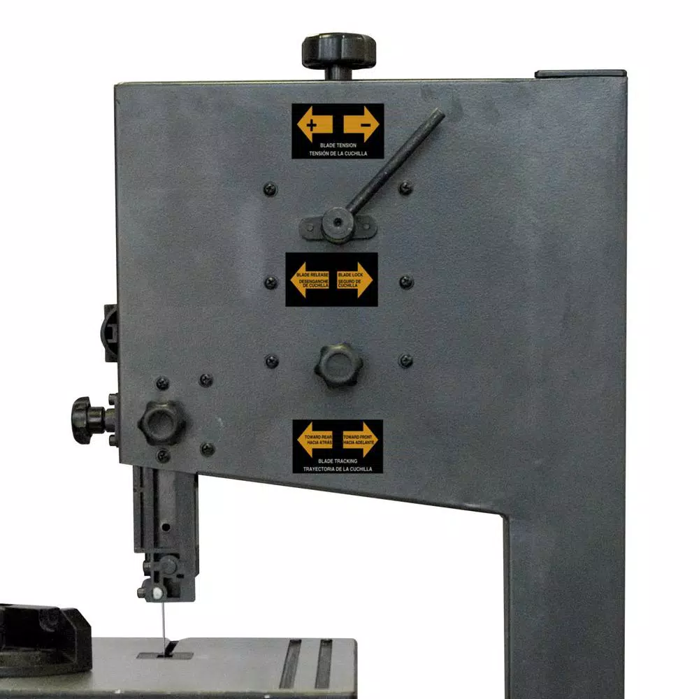 POWERTEC 9 in. Vertical Band Saw, 1/2 HP, 1725 RPM, 120V Corded Power Tool