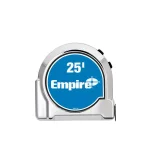 Empire Level 25 ft. Chrome Tape Measure with Nylon Coated Blade and 8 ft. Standout thumbnail 1