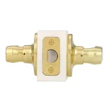 Defiant Viano Polished Brass Passage Door Lever for Hallway and Closets thumbnail 3