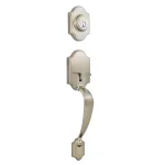 Defiant Springfield Satin Nickel Entry Door Handleset with Hartford Knob thumbnail 1