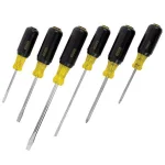 Stanley 6-Piece Screwdriver Set with Alloy-Steel Blades thumbnail 2