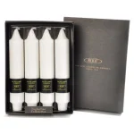 ROOT CANDLES A.I. Root 7 in. Timberline Collenette White Taper Dinner Candles, Box of 4 thumbnail 1