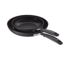 OXO Good Grips 2-Piece Hard-Anodized Aluminum Ceramic Nonstick Frying Pan Set, Black thumbnail 1