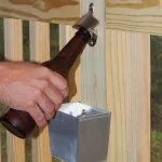 Everbilt Satin Nickel Bottle Opener and Cap Catcher thumbnail 6