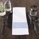 Lavish Home 8-Piece Multi-Color Cotton Kitchen Towel Set with Diamond Weave Pattern thumbnail 6