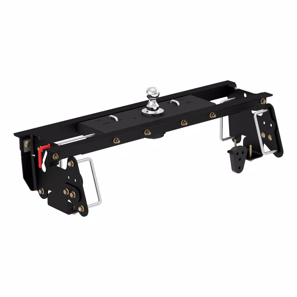 CURT Double Lock Gooseneck Hitch Kit with Brackets for Dodge Ram 2500 3500