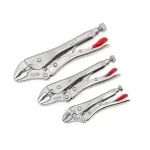 Crescent Curved Jaw Locking Pliers Set, 3-Piece Compound Action Set thumbnail 4
